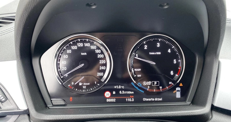 BMW X2 cena 119900 przebieg: 86100, rok produkcji 2019 z Supraśl małe 172